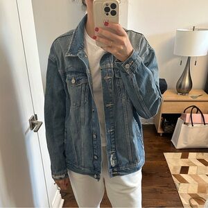 Old Navy Oversized Boyfriend Jean Jacket